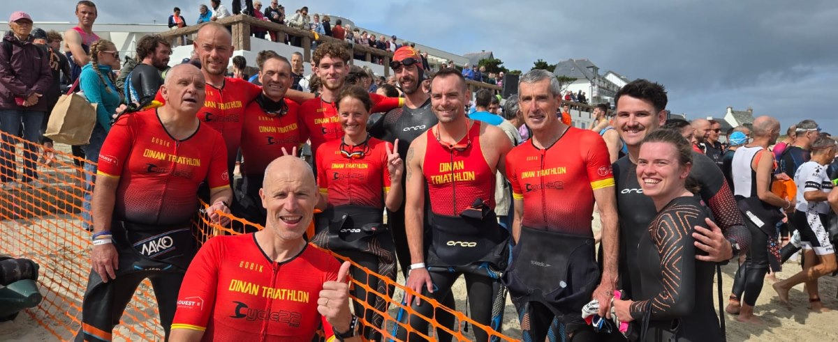 Triathlon a Trégastel - juin 2026